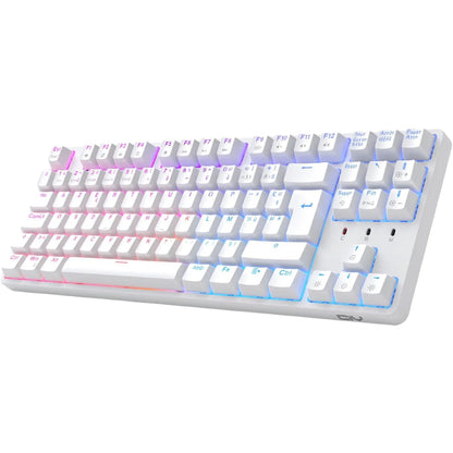 Clavier mécanique TKL blanc