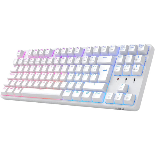Clavier mécanique TKL blanc