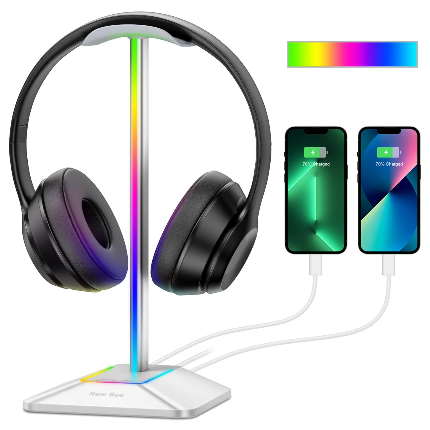 Support casque USB