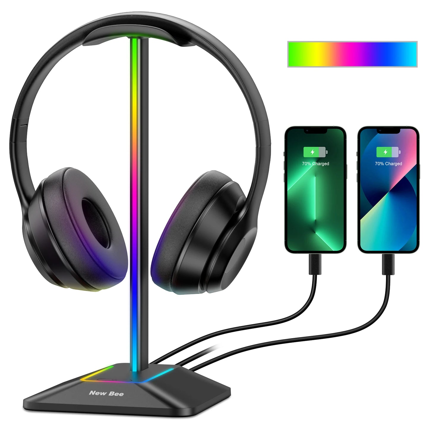 Support casque USB